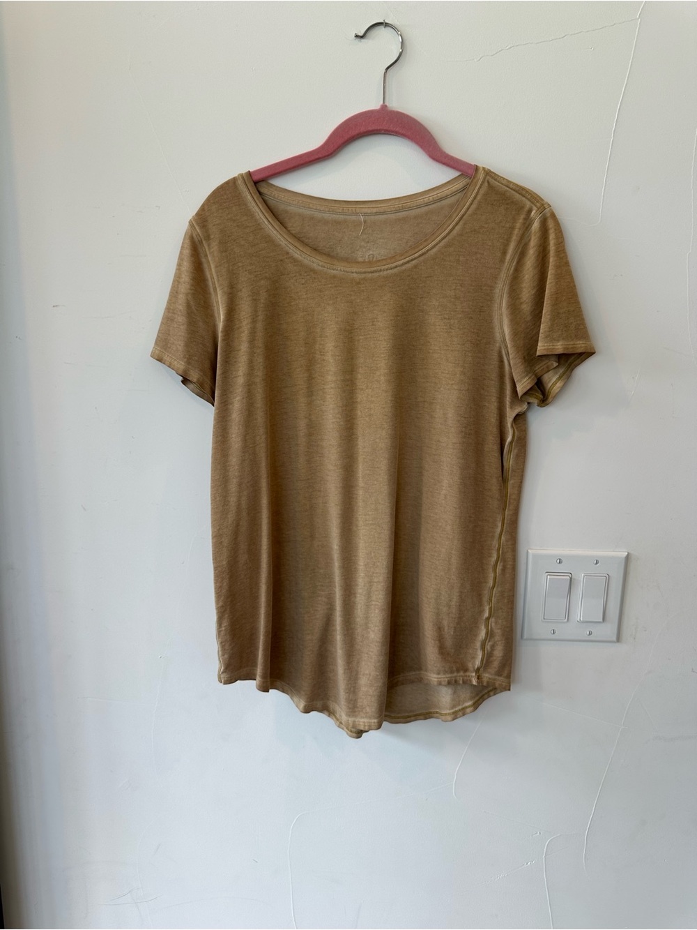 Lululemon Short Sleeve Tee - Mustard